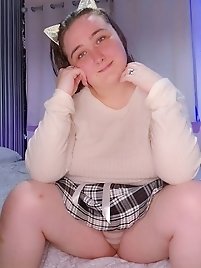 Chubby women enjoying self-pleasure